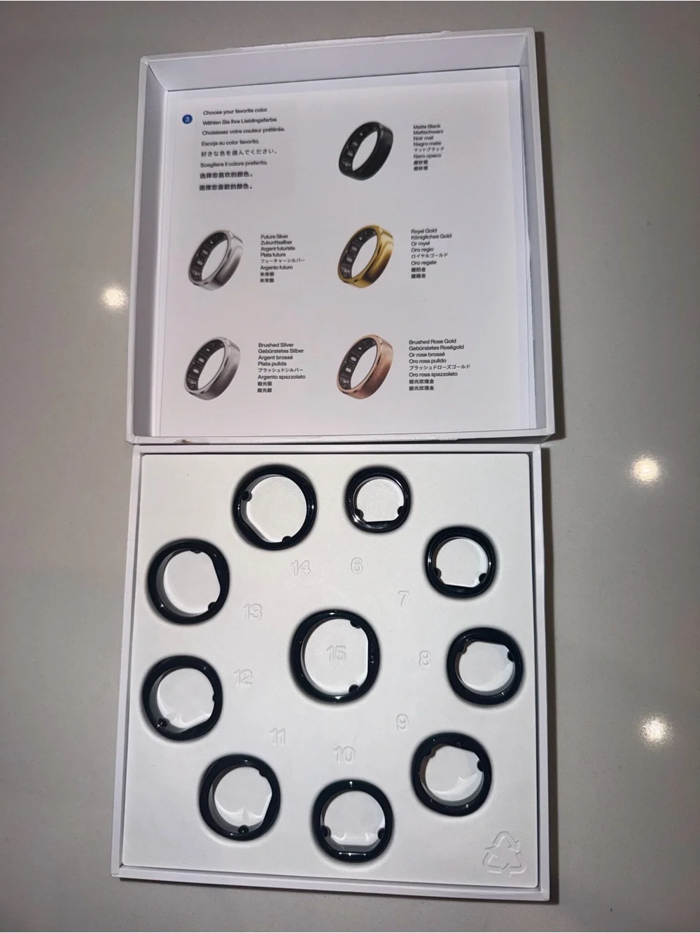 RingConn Gen 3 Sizing Kit